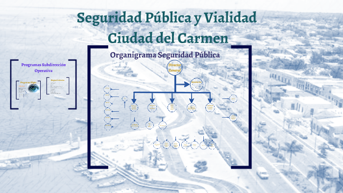 Organigrama Seguridad Pública by Ana Karen Zayas