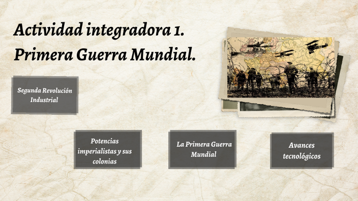 Actividad integradora 1. Primera Guerra Mundial. by María Beatriz ...
