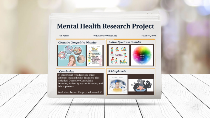 mental health research project ideas