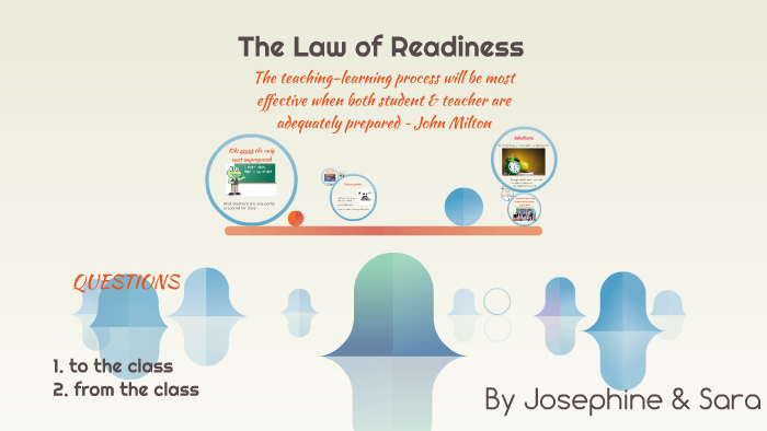 The Law of Readiness by Sara Ferreira on Prezi