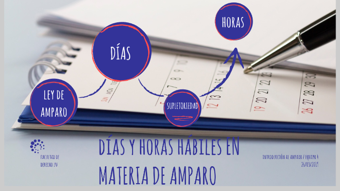 Días y horas hábiles en materia de amparo by Valeria Ferman on Prezi