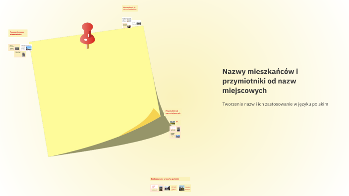 Nazwy mieszkańców i przymiotniki od nazw miejscowych by an no on Prezi
