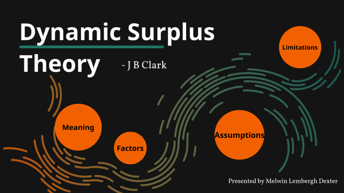 Dynamic surplus theory by Melwin Dexter on Prezi