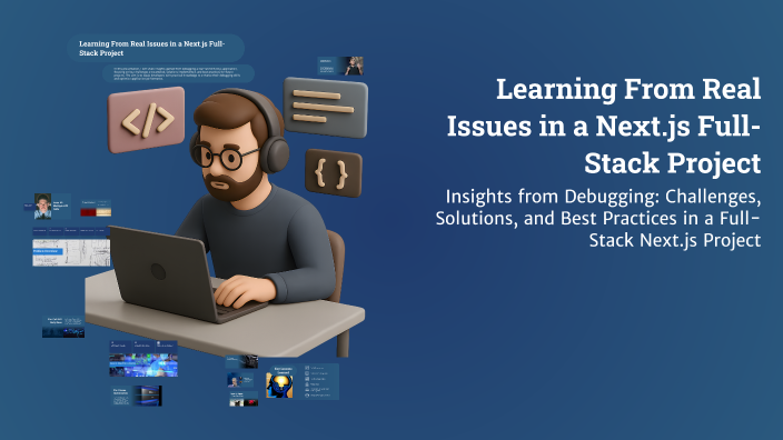 Learning From Real Issues in a Next.js Full-Stack Project by Muhammad ...