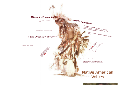 contemporary indigenous american voices assignment