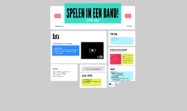 IN DE BAND! V2 jdw uur
