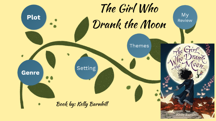 book report on the girl who drank the moon