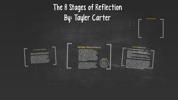 The 8 Stages of Reflection by Tayler Carter on Prezi