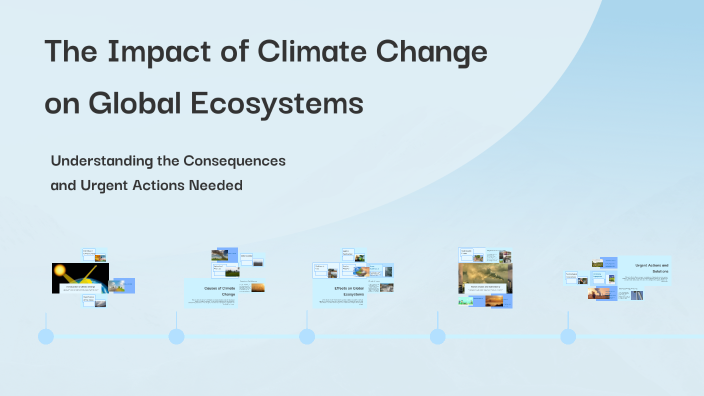 The Impact of Climate Change on Global Ecosystems by Ved Patel on Prezi