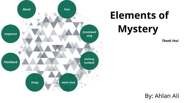 elements of mystery essay