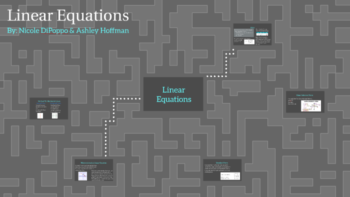 Linear Equations by Nicole DiPoppo on Prezi