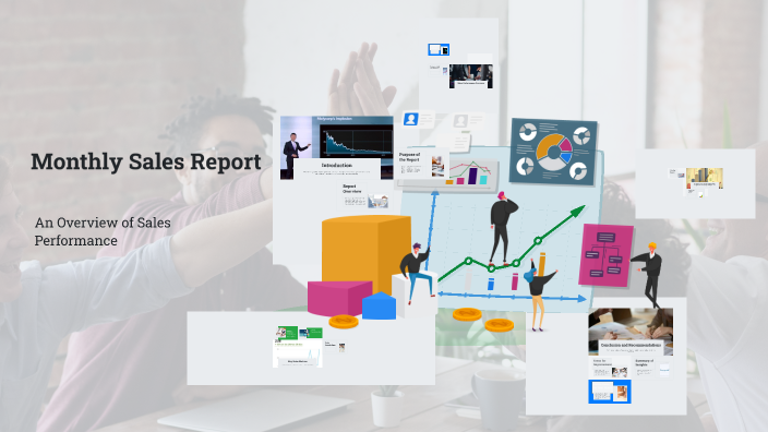 Monthly Sales Report by Yohanes Vendi on Prezi