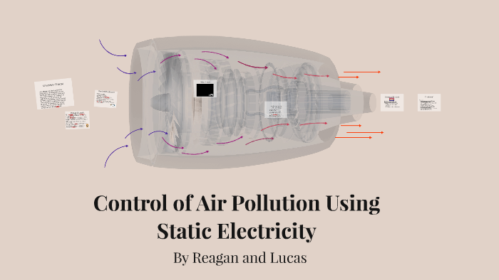 how can static electricity be used to control air pollution