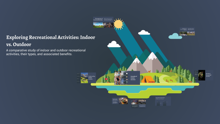 Exploring Recreational Activities: Indoor vs. Outdoor by bernadette ...
