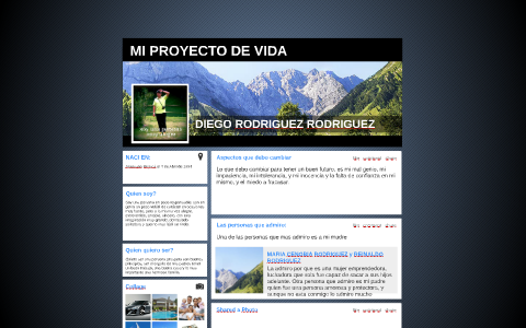MI PROYECTO DE VIDA by Diegok Rodriguez on Prezi