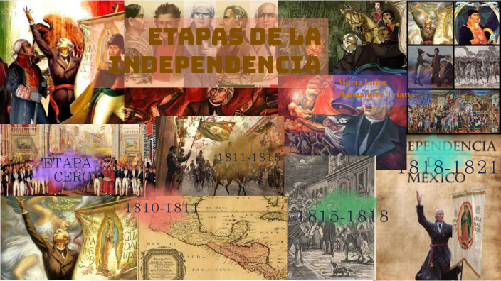 Las 4 Etapas De La Independencia De La Nueva España prezi.com