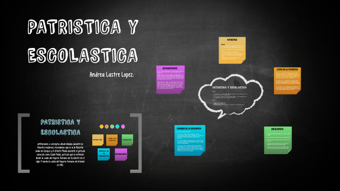 PATRISTICA y ESCOLASTICA by Andrea Lopez on Prezi