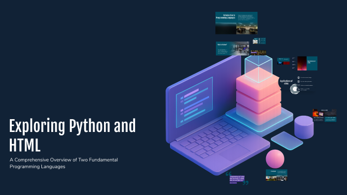 Exploring Python and HTML by Umair Shafqat on Prezi