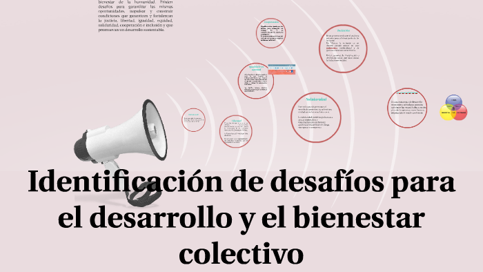 Idetificación de desafíos para el desarrollo y el binestar c by Dayana