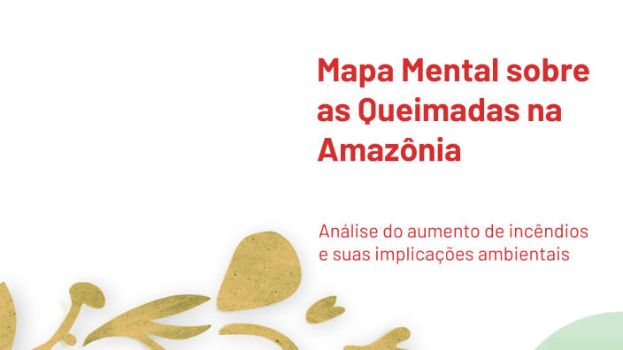 Mapa Mental sobre as Queimadas na Amazônia by Fernanda Seidel on Prezi