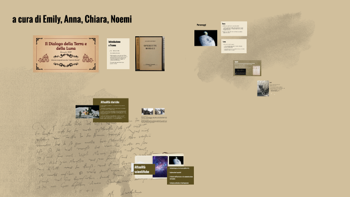 Dialogo Della Terra E Della Luna Dialogo della Terra e della Luna by emily bottacini on Prezi