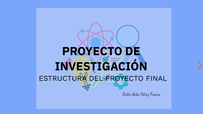 Estructura del proyecto final by Dulce Aída Pétriz Franco on Prezi