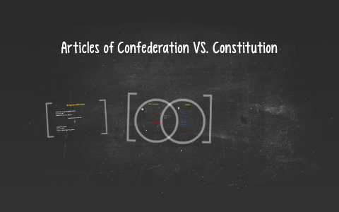 how did the constitution and the articles of confederation differ