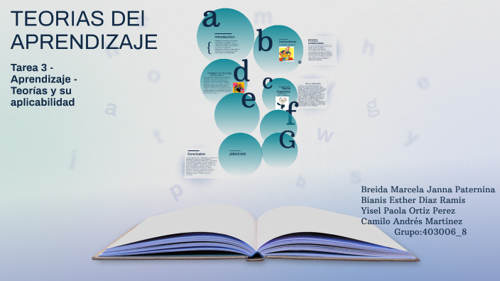 Teorías Del Aprendizaje by Jean Carlos Hernandez on Prezi