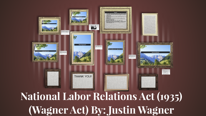 national labor relations act (wagner act) description