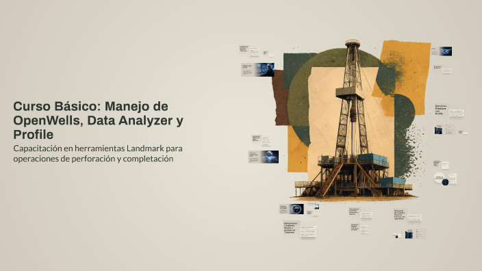 Curso Básico: Manejo de OpenWells, Data Analyzer y Profile by Esteban ...