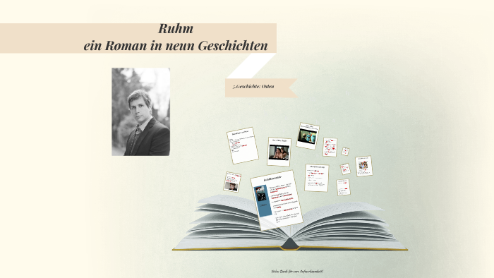 Ruhm ein Roman in neun Geschichten by Giovanna Minossi on Prezi