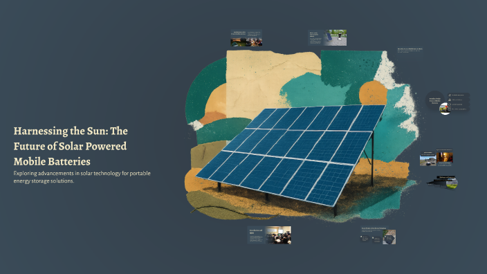 Harnessing the Sun: The Future of Solar Powered Mobile Batteries by ...