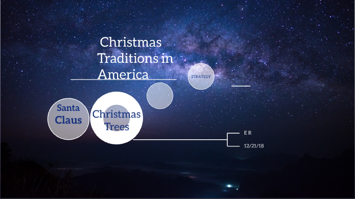 Christmas Traditions in America by E R