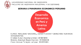 Desarrollo Economico En Peru Y America Latina By Cristian Alcantara