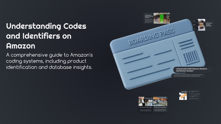 Understanding Codes and Identifiers on Amazon by Mitchell Dela Cruz on ...