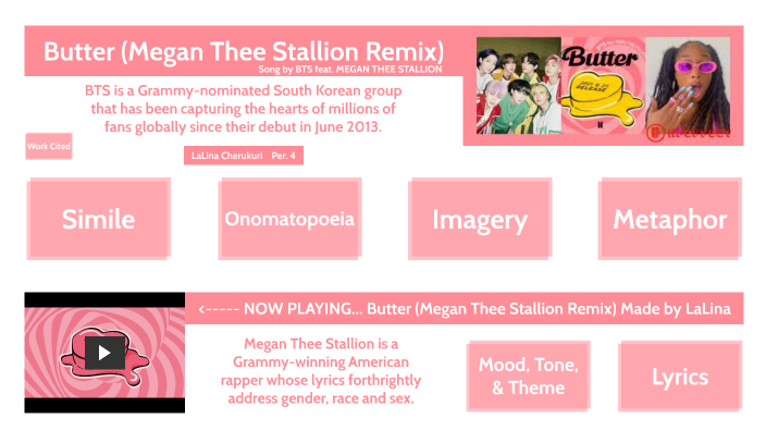 BTS Butter (Megan Thee Stallion Remix ) Lyrics