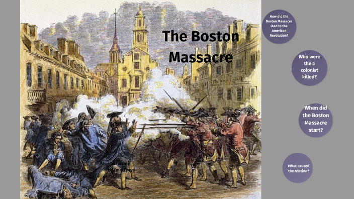 The Boston Massacre By Alexis Pettaway