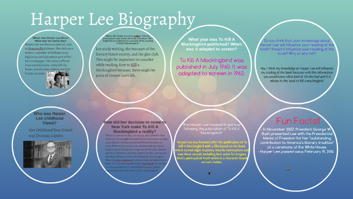 Harper Lee Biography by Valeeryy Cruz