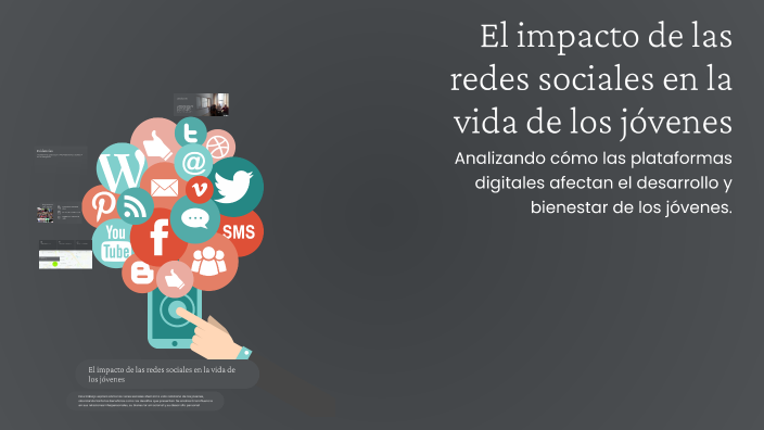 El impacto de las redes sociales en la vida de los jóvenes by Bg Gael ...