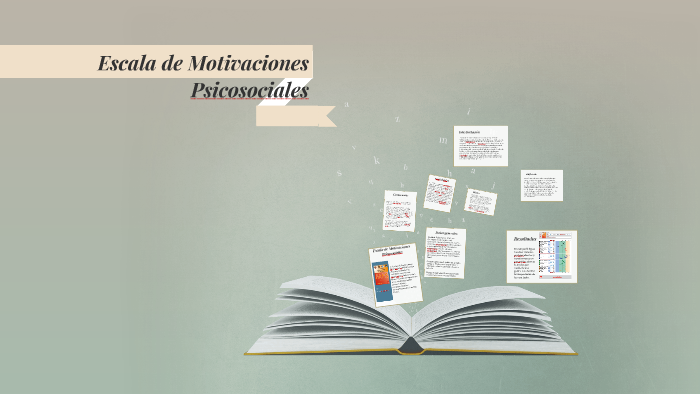 Mps Escala De Motivaciones Psicosociales Manual Pdf