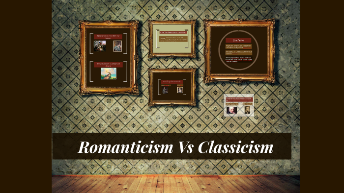 romanticism and classicism essay