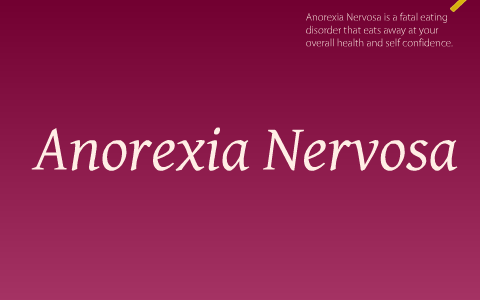 Anorexia Nervosa: Stop the Loss by Stephanie Sonnenberg