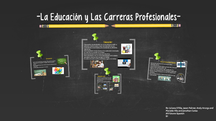 La Educación Y Las Carreras Profesionales By Juliana D On Prezi