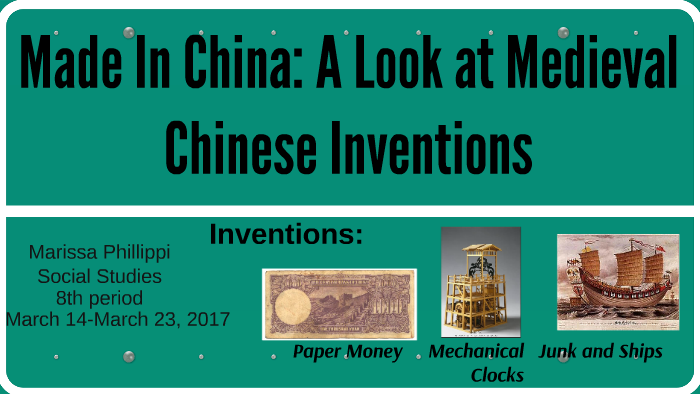 ancient chinese inventions paper money