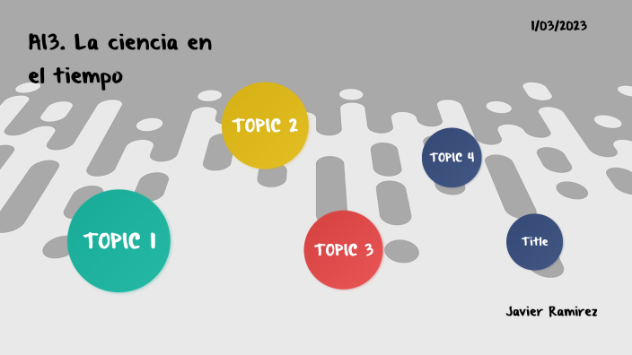 AI3. La ciencia en el tiempo by Javier Ramirez Hernandez on Prezi