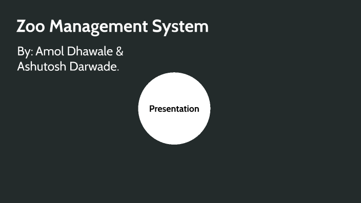 literature review on zoo management system