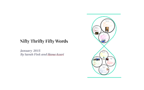 Nifty Thrifty Fifty Words by Cookie Dough on Prezi