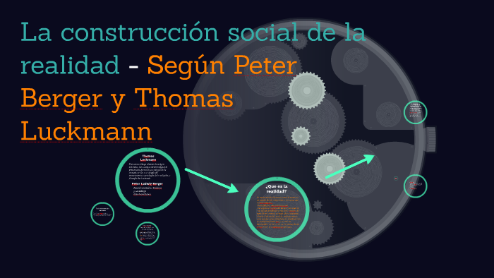 La construcción social de la realidad - Según Peter Berger y by Bárbara