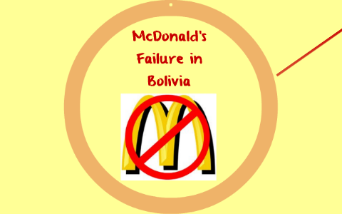 bolivia mcdonald