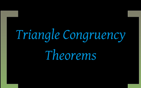 4-1 Congruent Figures by Cheryl McHone on Prezi